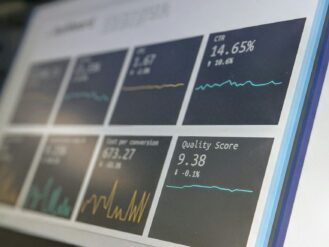 turned on monitoring screen